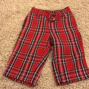 Koala Kids Red Plaid Pants